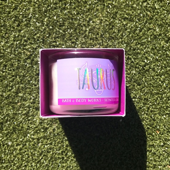 Bath & Body Works | Accents | Bath Body Works Mini Zodiac Candle Taurus ...